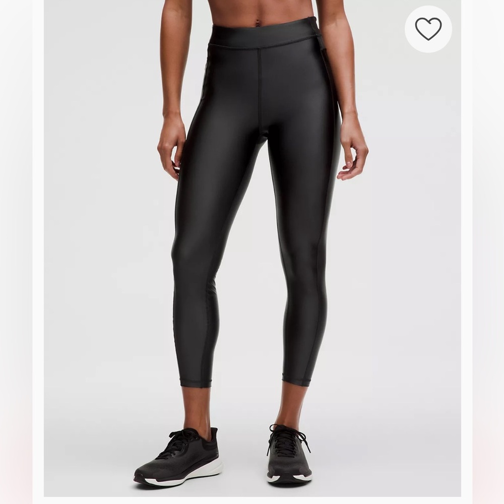 Lululemon Satin Shine HR Tight Black High-Waisted Leggings Sz NWT